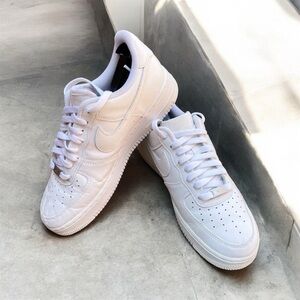 Nike Air Force 1 Sneakers White Men’s Shoes Size US 9 EUR 42.5 (27 cm) Authentic